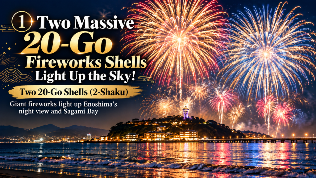 Two Spectacular 2-Shaku Fireworks Shells Will Light Up the Sky